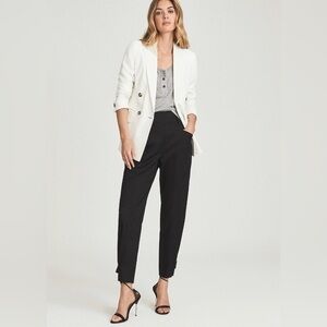 Reiss Madeline trousers in black NWT
